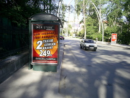 photo of Bus stop opposite Kuğulu Park, 2008.06.19