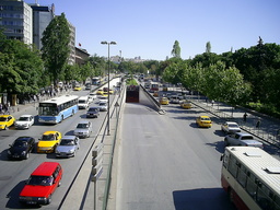 photo of Atatürk Bulvarı from above, 2008.06.24